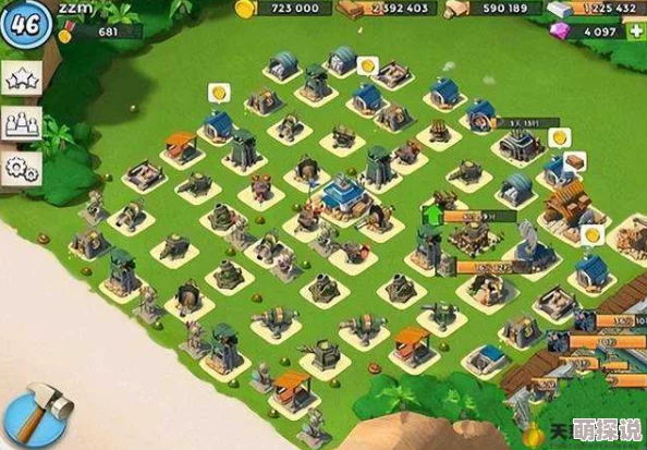 海岛奇兵攻略：33级石材资源岛高效防御阵型推荐与布局技巧